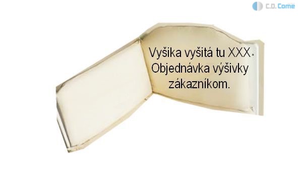 Ochranné hniezdo 180x40 vyšívané yellow žltá