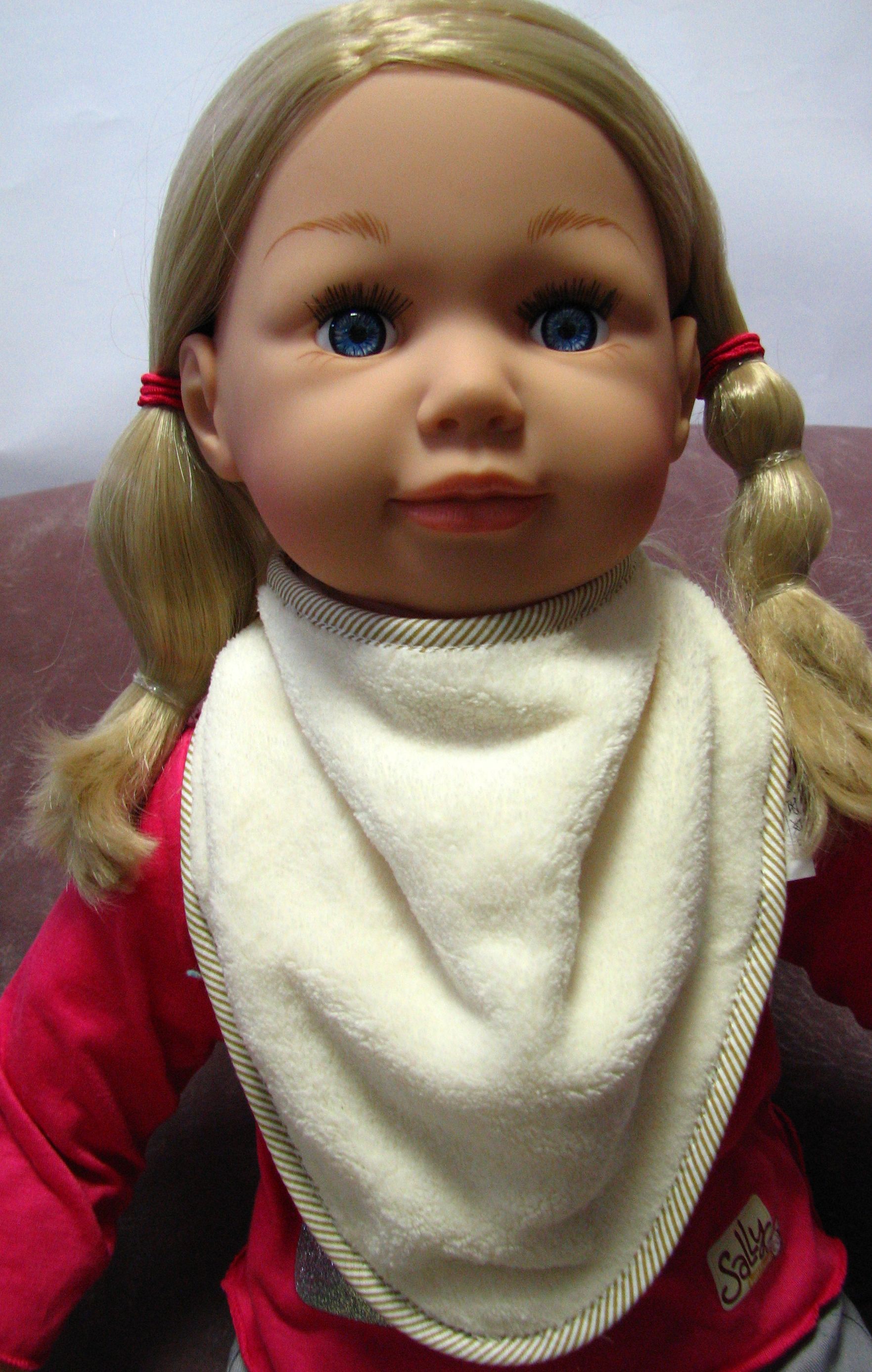 Podbradník šatka suchý zips lemovka micro podšitá bei béžová 153