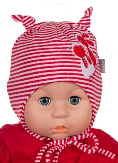 Čiapka WJ-Cz126 viazanie Supelka red červená 36 38 40 42 44