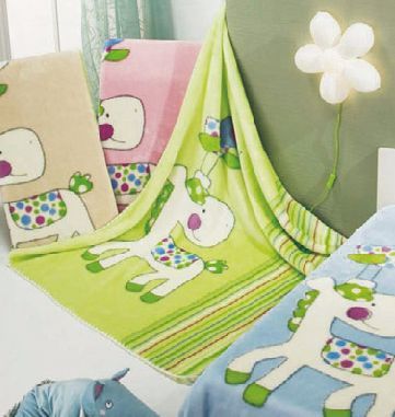 6341 110x140 34 green zelená deka