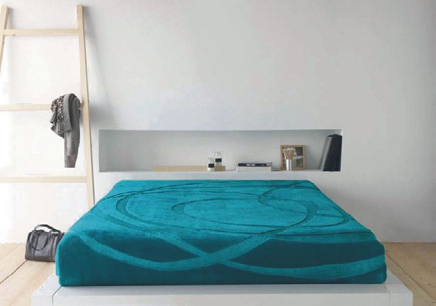 9621 bons liens 220x240 58 turquoise tyrkysová deka