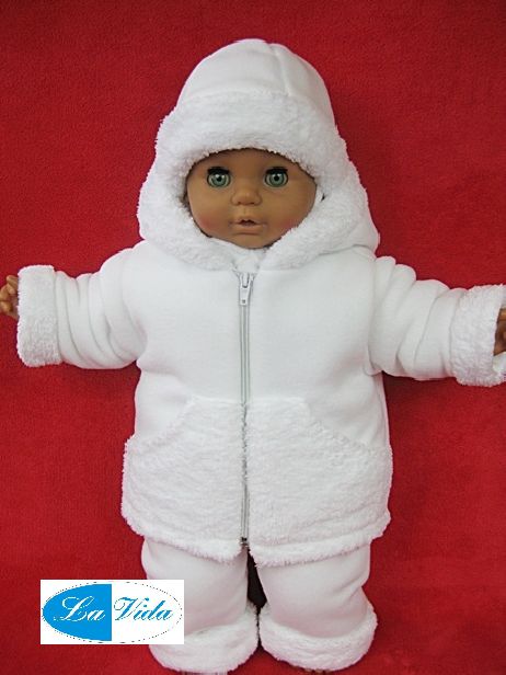 Komplet 3 dielny ND balvanek kabat nohavice mikiny čiapka 74