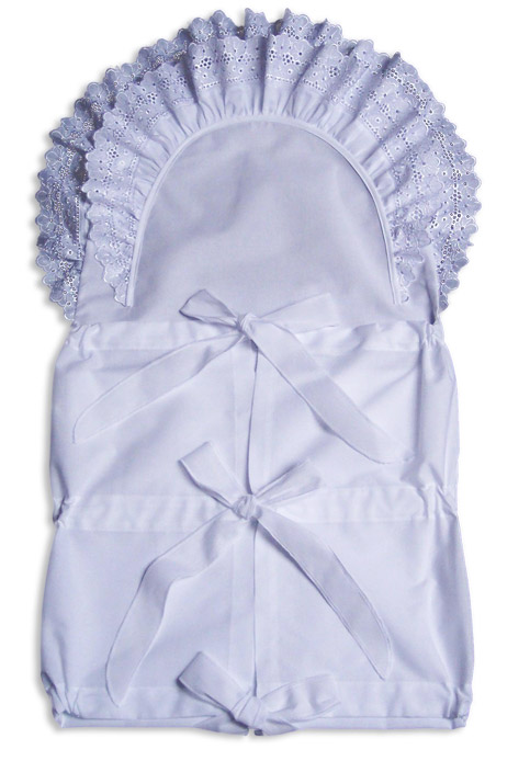 Zavinovačka 37/X obdĺžnik biely volán 2x