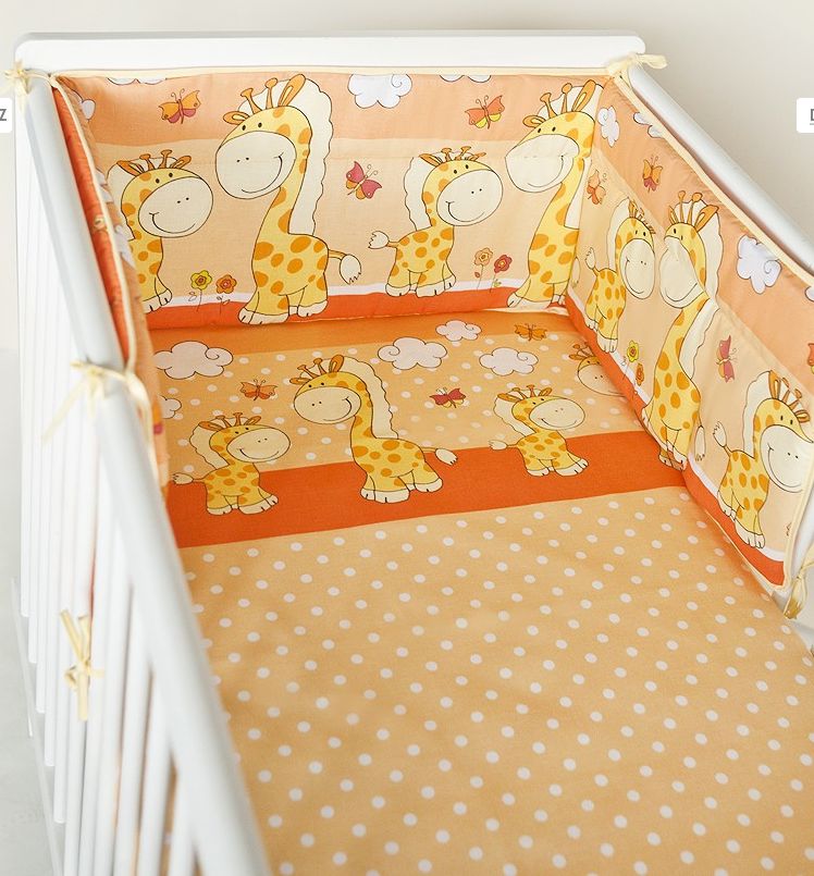 PS 1+1 90x130 40x60 BA potlač orange oranžová K žirafa