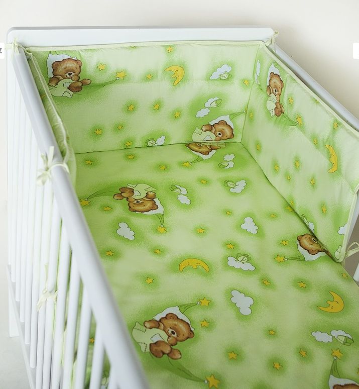 PS 4D 90x130 40x60 180x30 BA potlač green zelená K macko mesiači