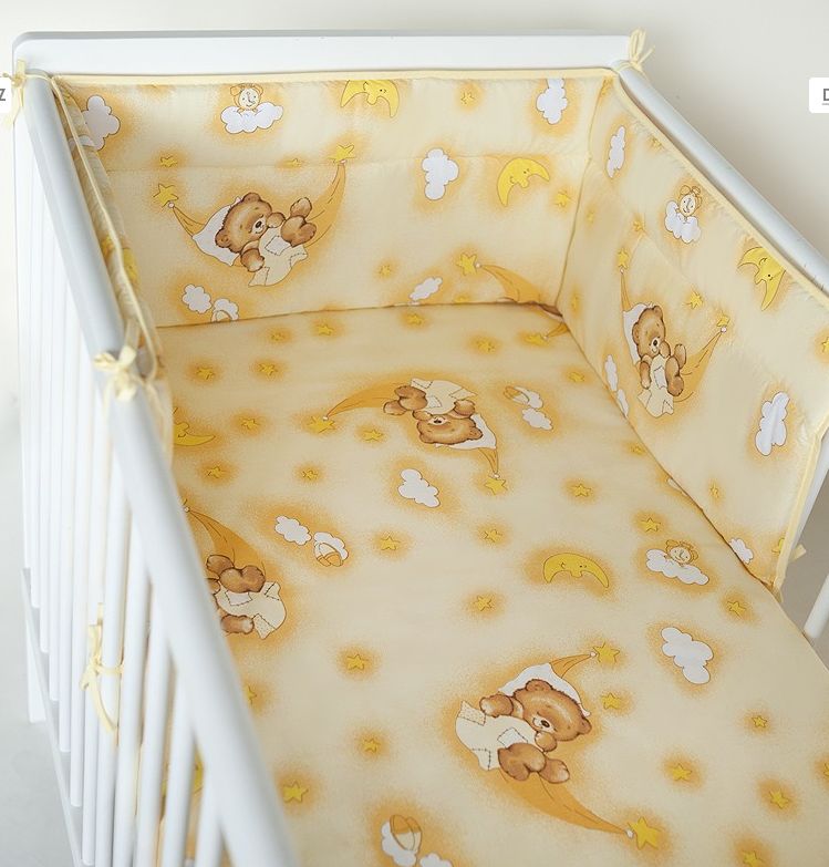 PS 3D 100x135 40x60 180x30 BA potlač yellow žltá K macko mesiači