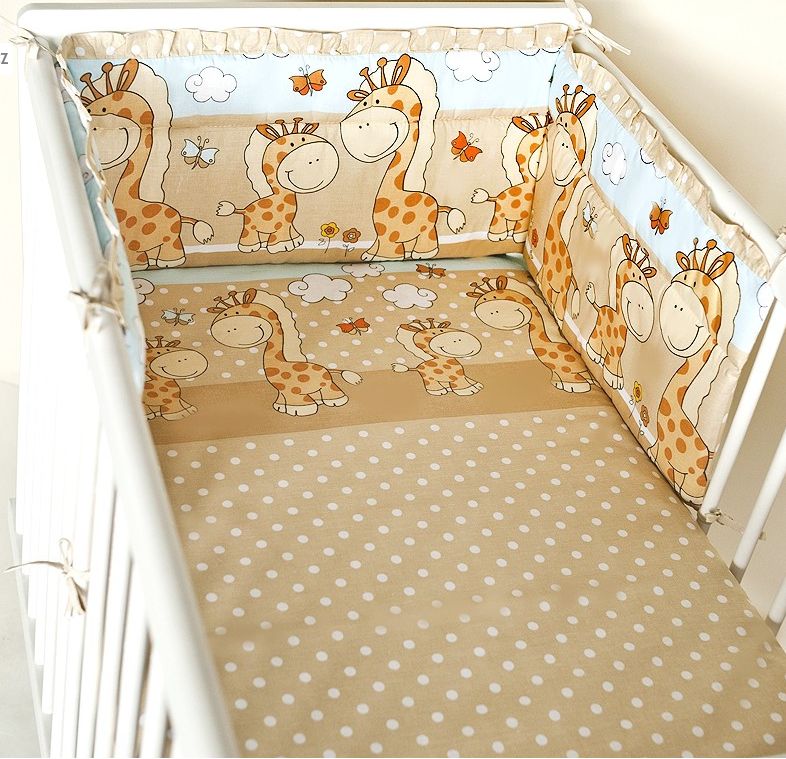 PS 5D 100x135 40x60 180x30 BA potlač beige béžová K žirafa