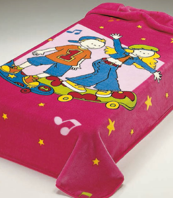 186 160x220 strawberry jahodovočervená deka