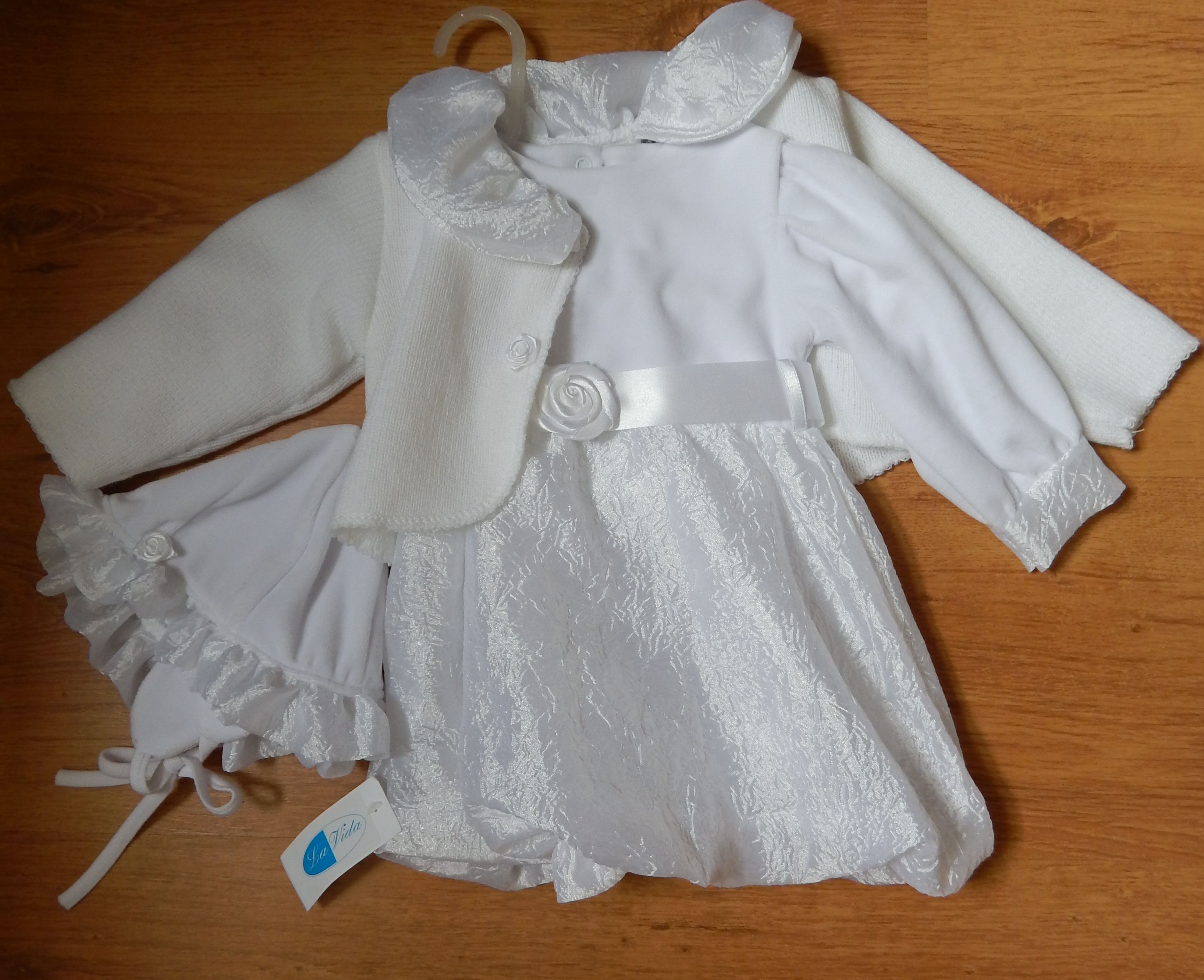 Komplet 3 dielny RB 742 white biela Lýdia 86