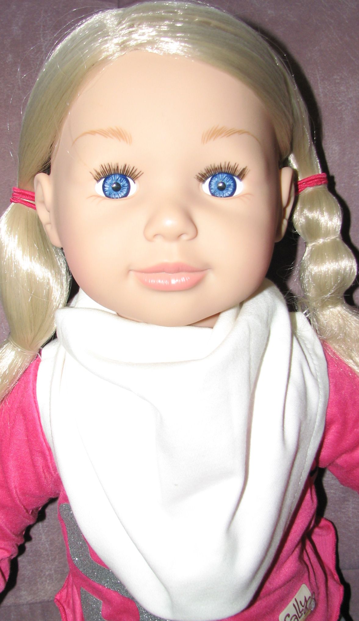 Podbradník šatka suchý zips výš. beige béžová