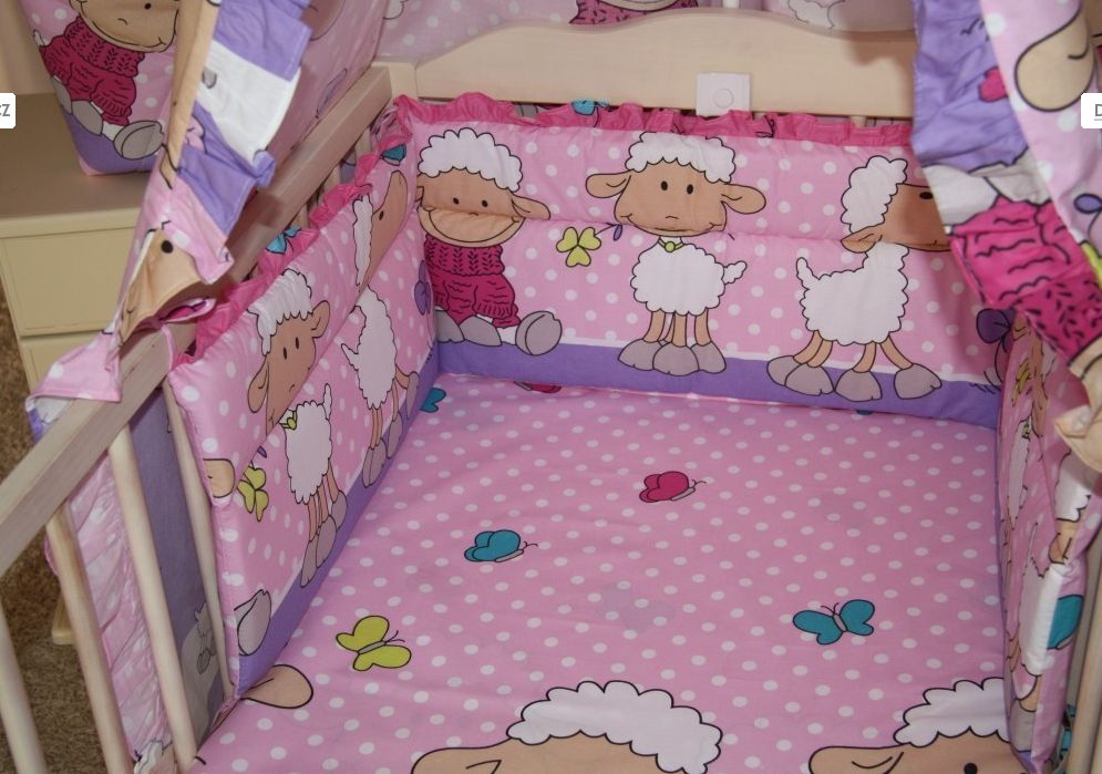 PS 1+1 90x130 40x60 BA potlač pink ružová K macko plotík