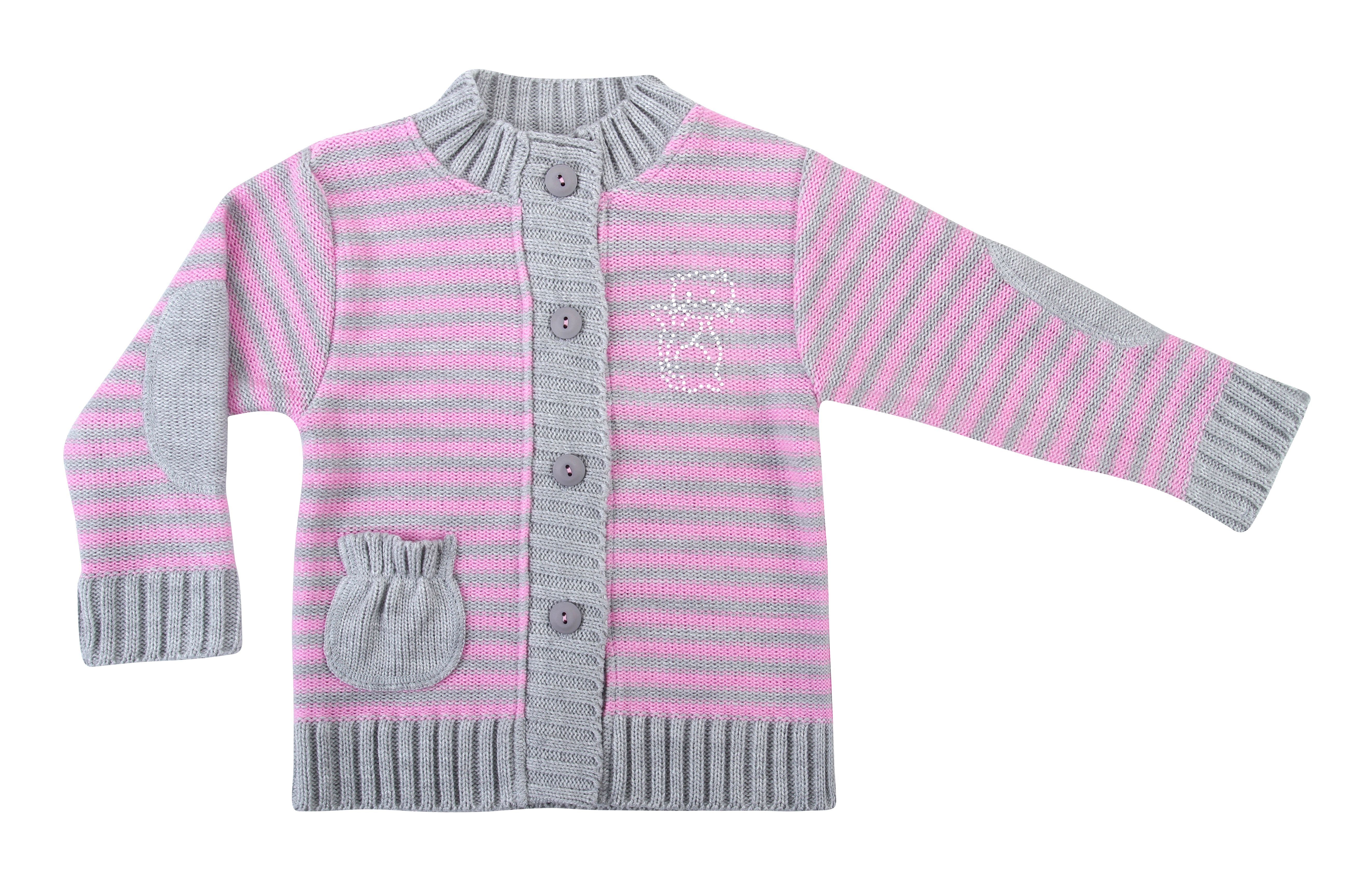 Svetrík JM 168 pink ružová 92