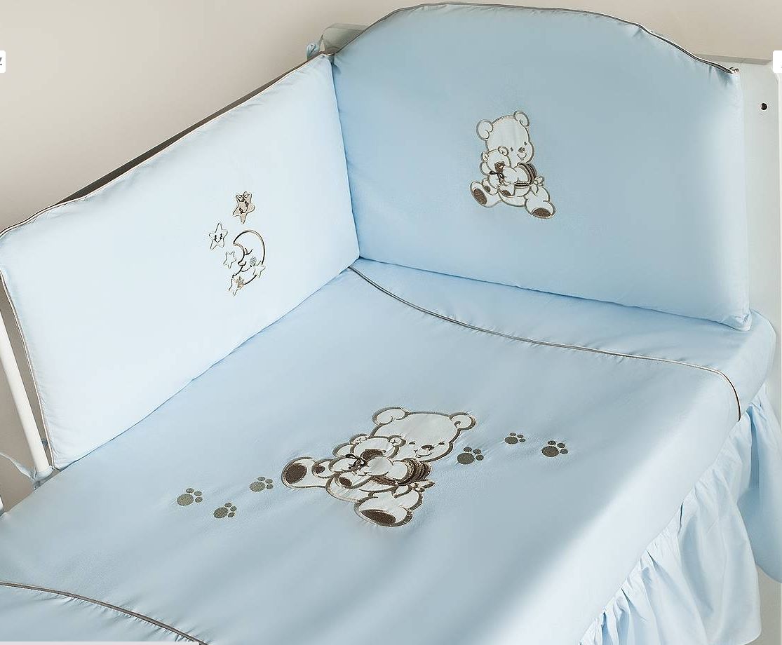 PS 4D 90x130 40x60 180x40 Výš. blue modrá K macko s labkami