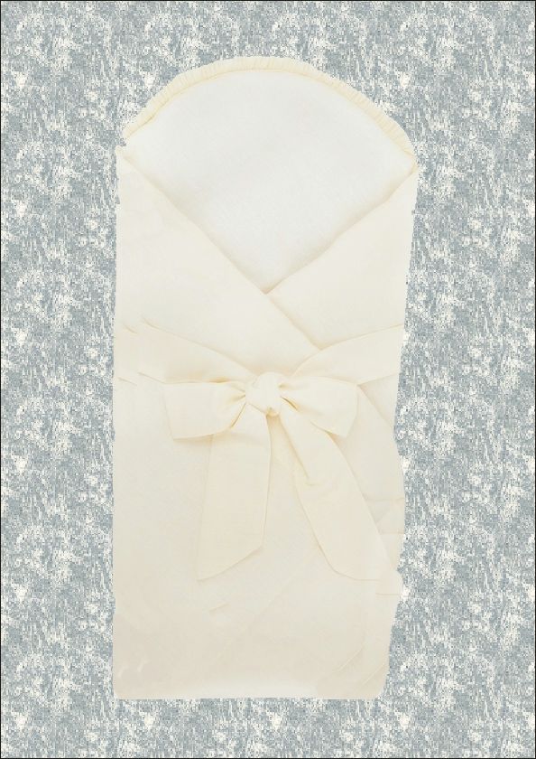 Zavinovačka kokos 75x80 šnúrky Krst beige béžová na krst