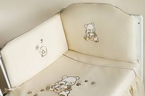 Ochranné hniezdo 180x40 výš. cappuchino cappucino K macko labky