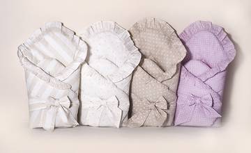 Zavinovačka volán 80x80 šnúrky vzor pink ružová perinka bez výst