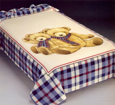 170 160x220 blue modrá deky