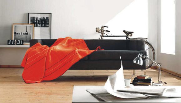 9074 220x240 60 orange oranžová deka