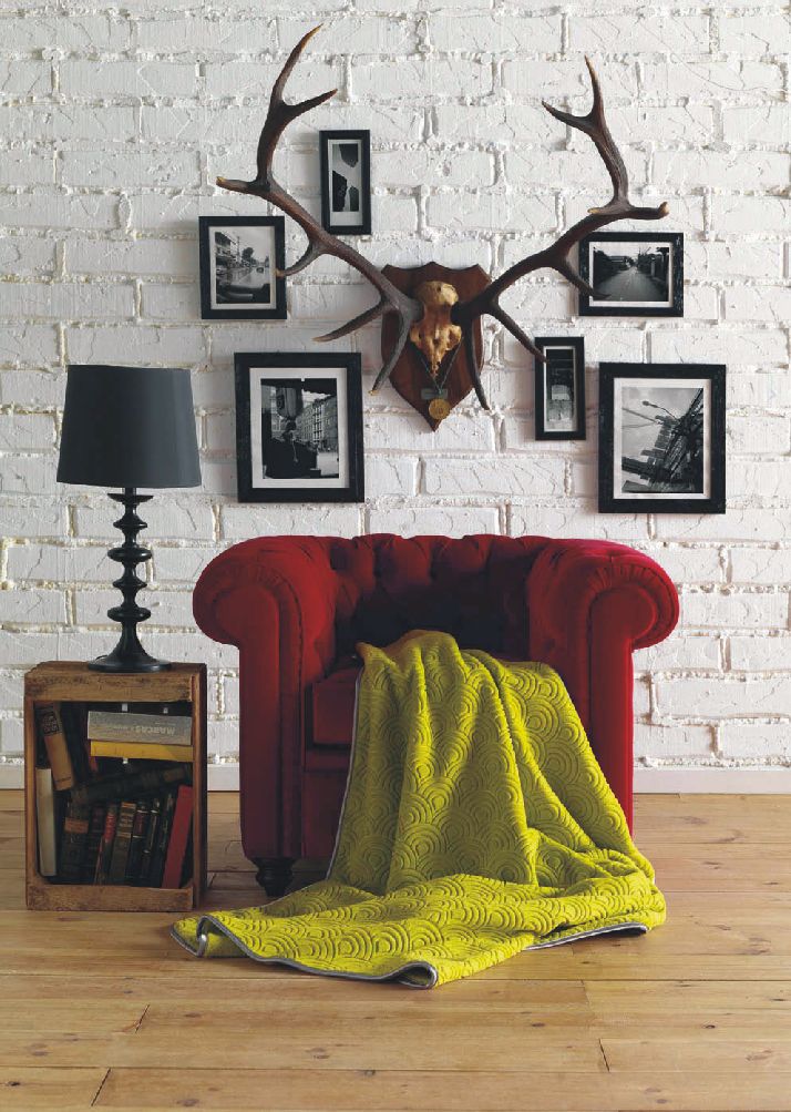 9629 arcoiris 220x240 37 green zelená deka