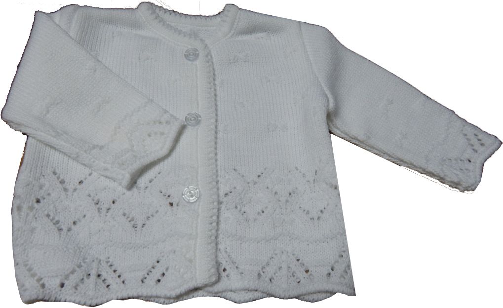 Svetrík JN 025 026 white biela 56