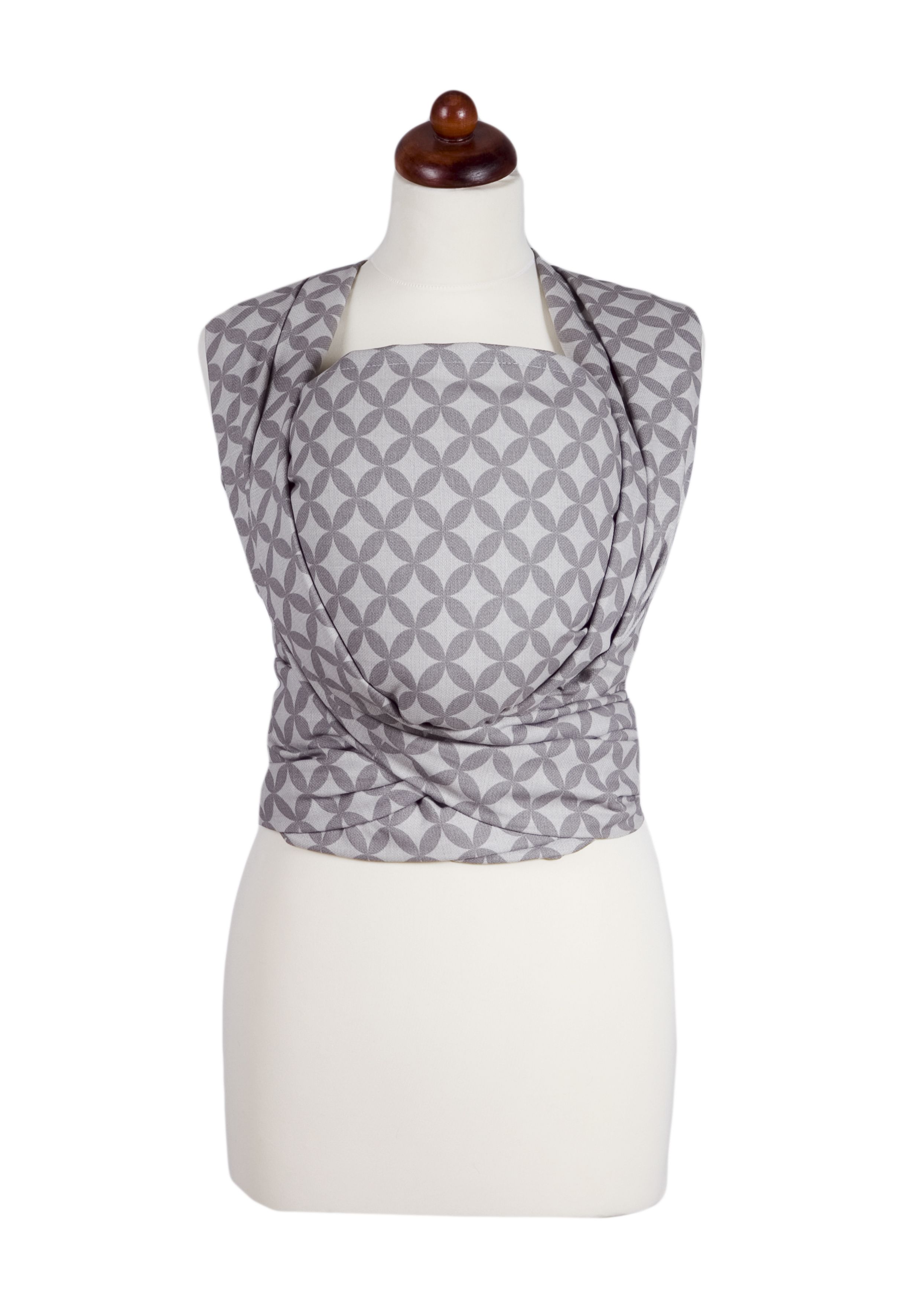 Šatka BE CLOSE na nosenie bábätka od 3,5 do 13kg N17 ekri béžová