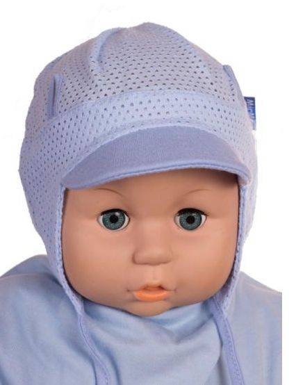 Čiapka L-Cz040 viazanie blue modrá 36 38 40 42 44