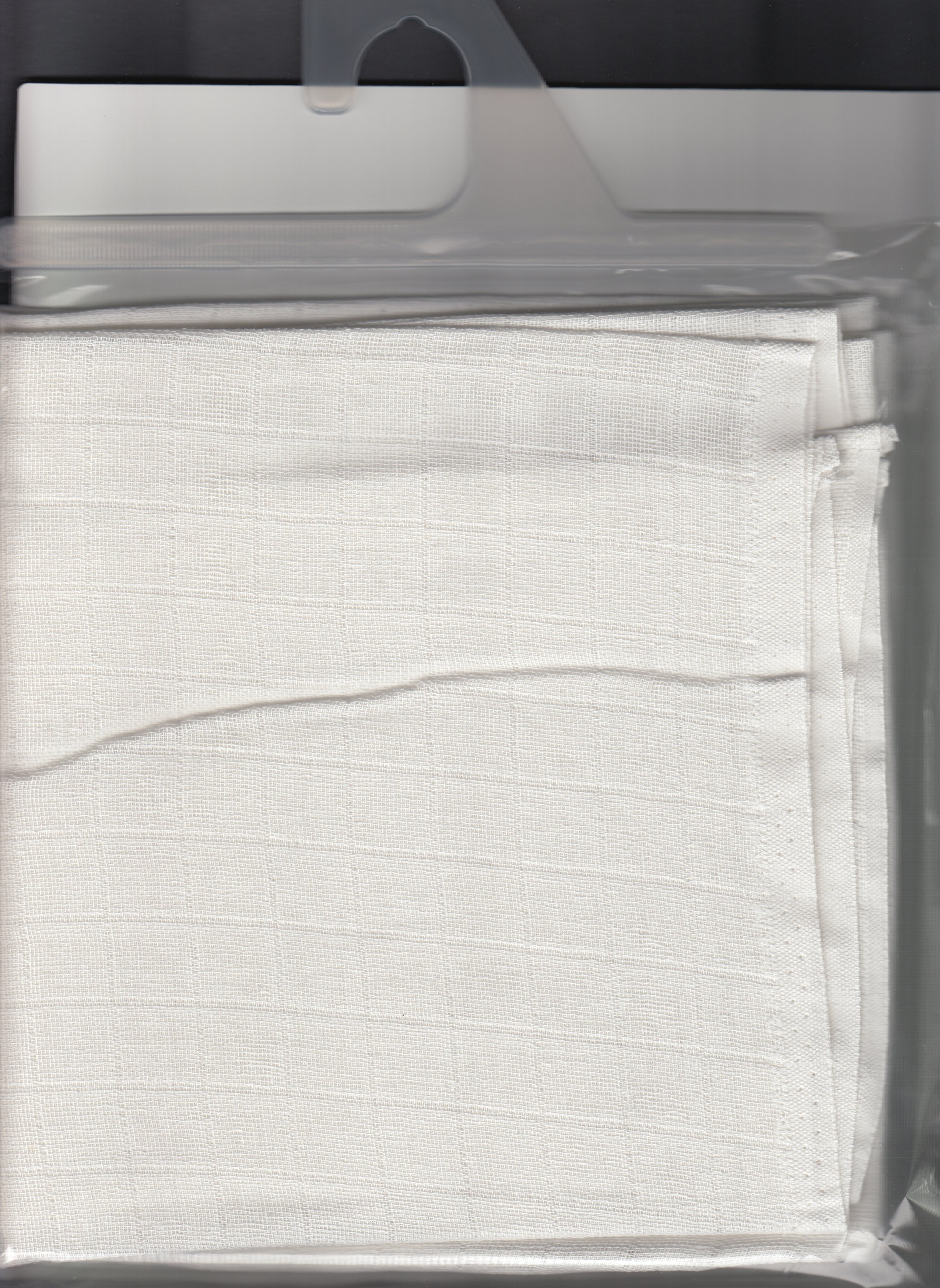 Plienka 90x90 biela tkaná Bambusová bal 1 ks