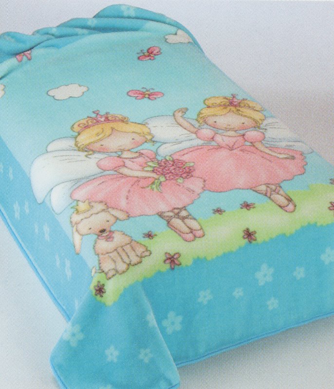 719/160x220/blue modrá deka