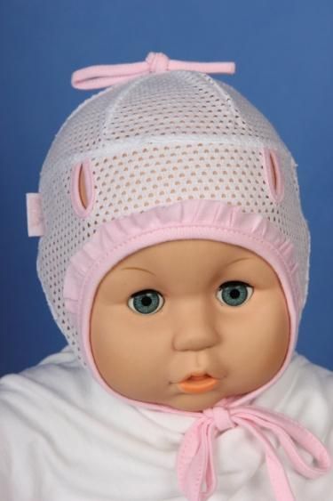 Čiapka L-Cz038 viazanie pink ružová 36 38 40 42 44