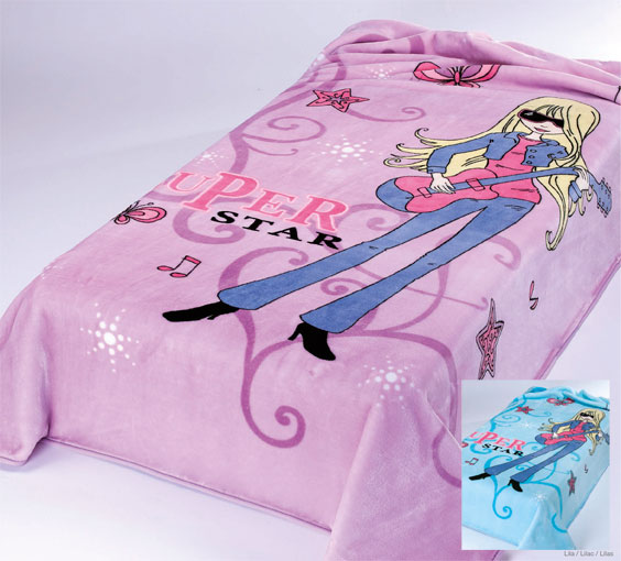 230 160x220 blue modrá deky