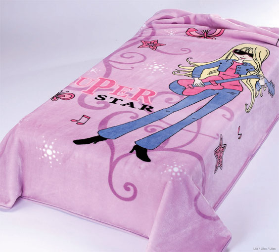 230 160x220 lillac fialová deky