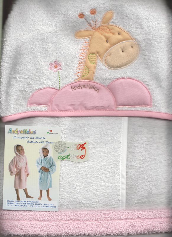 900 Župan vel. 3/4 L termofroté pink ružová