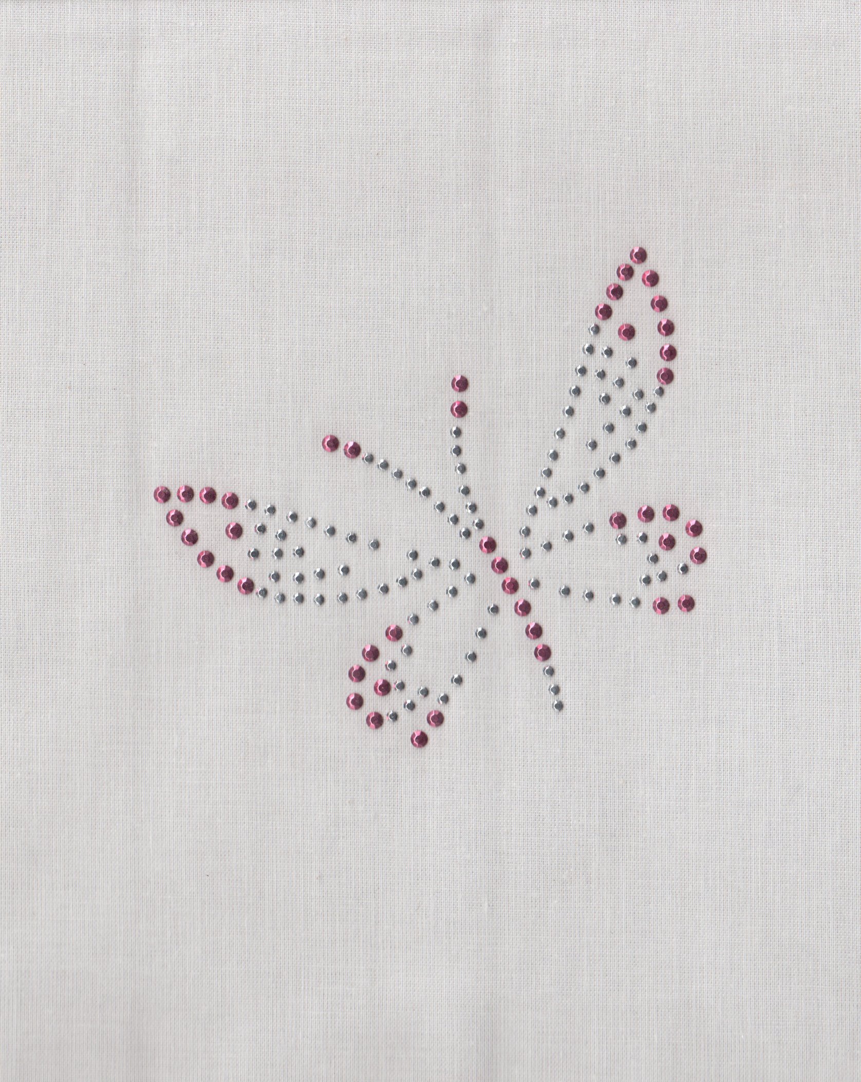 PS 1+1 90x130 40x60 Kam. white biela zdobená kamienkami