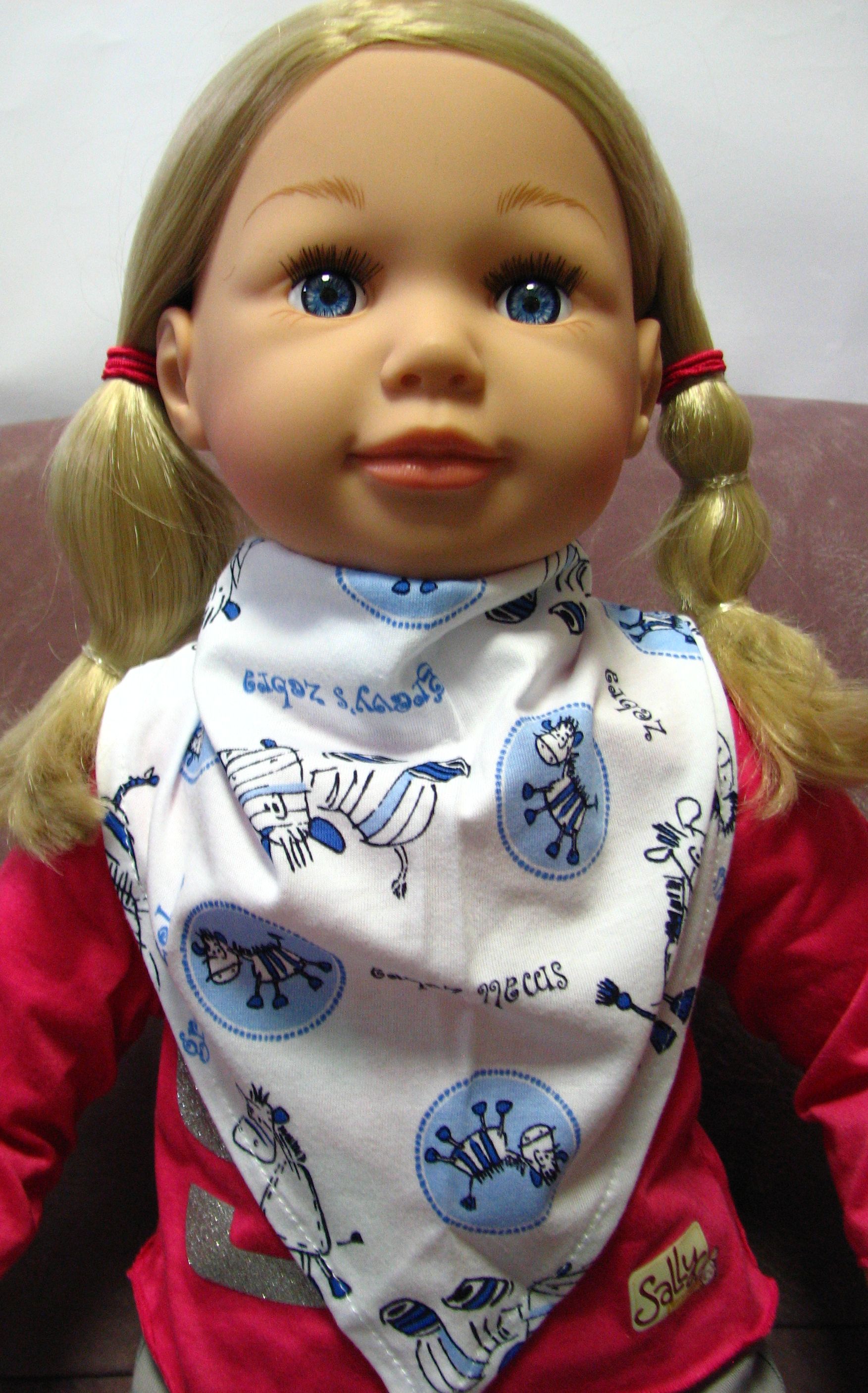 Podbradník šatka viazanie blue modrá 150