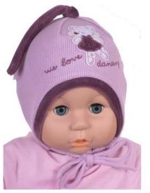 Čiapka WJ-Cz118 viazanie Baletka lillac fialová 36 38 40 42 44