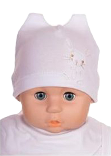 Čiapka Cr-Cz037 Zajko white biela 34 36 38 40 42