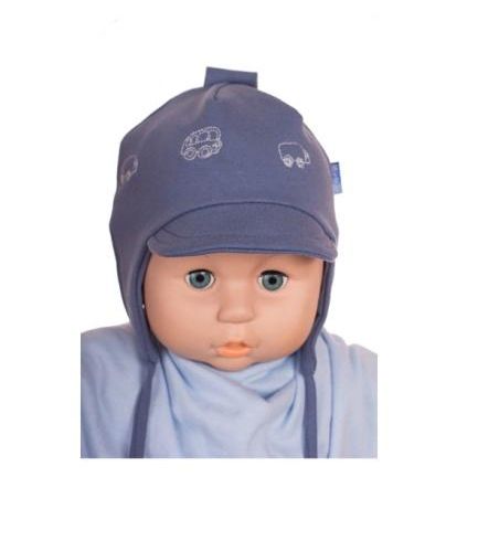 Čiapka WJ-Cz131 viazanie Drozd blue modrá 36 38 40 42 44