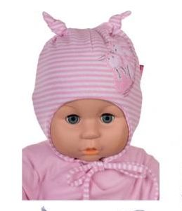 Čiapka WJ-Cz126 viazanie Supelka pink ružová 36 38 40 42 44