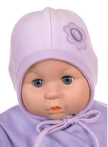 Čiapka WJ-Cz026b viazanie Paulinka lillac fialová 36 38 40 42 44