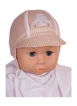 Čiapka L-Cz019 viazanie beige béžová 36 38 40 42 44