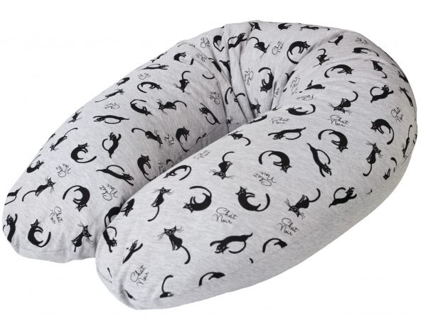 Podkova na polohovanie a kojenie Veľka potlač mix faieb BC