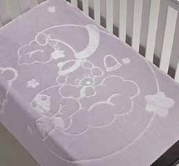 549 Colour Kids 80x110 09 lillac fialová deka