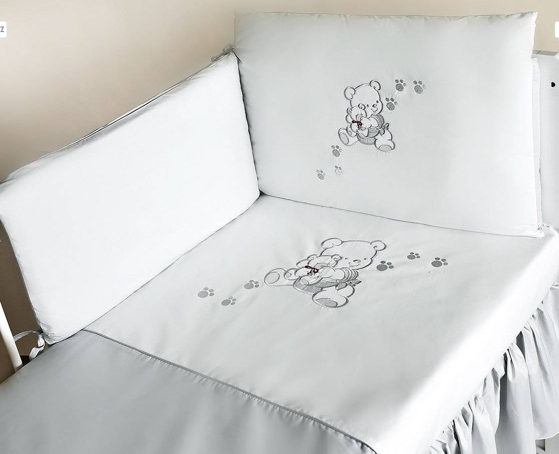 PS 1+1 100x135 40x60 Výš. grey šedá K macko s labkami