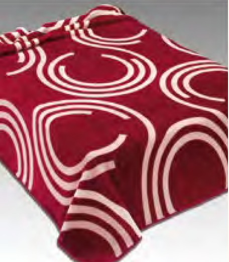 237 220x240 red červená deka