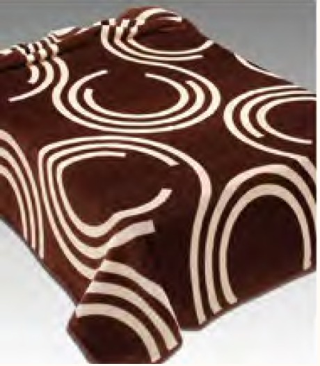 237 220x240 wenge hnedá deka