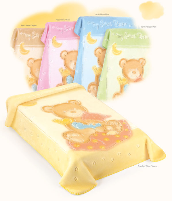 537 80x110 yellow žlutá žltá deka