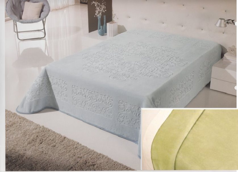 5602 160x240 34 green zelená deka