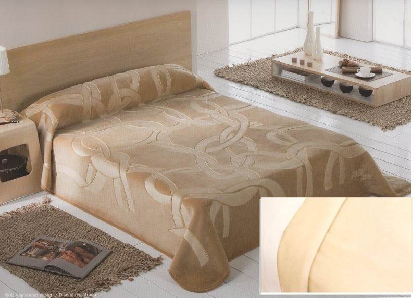 5194 160x240 50 beige béžová deka