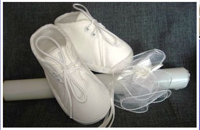 Topánky kojenecké BCH10 white biela veľ.11