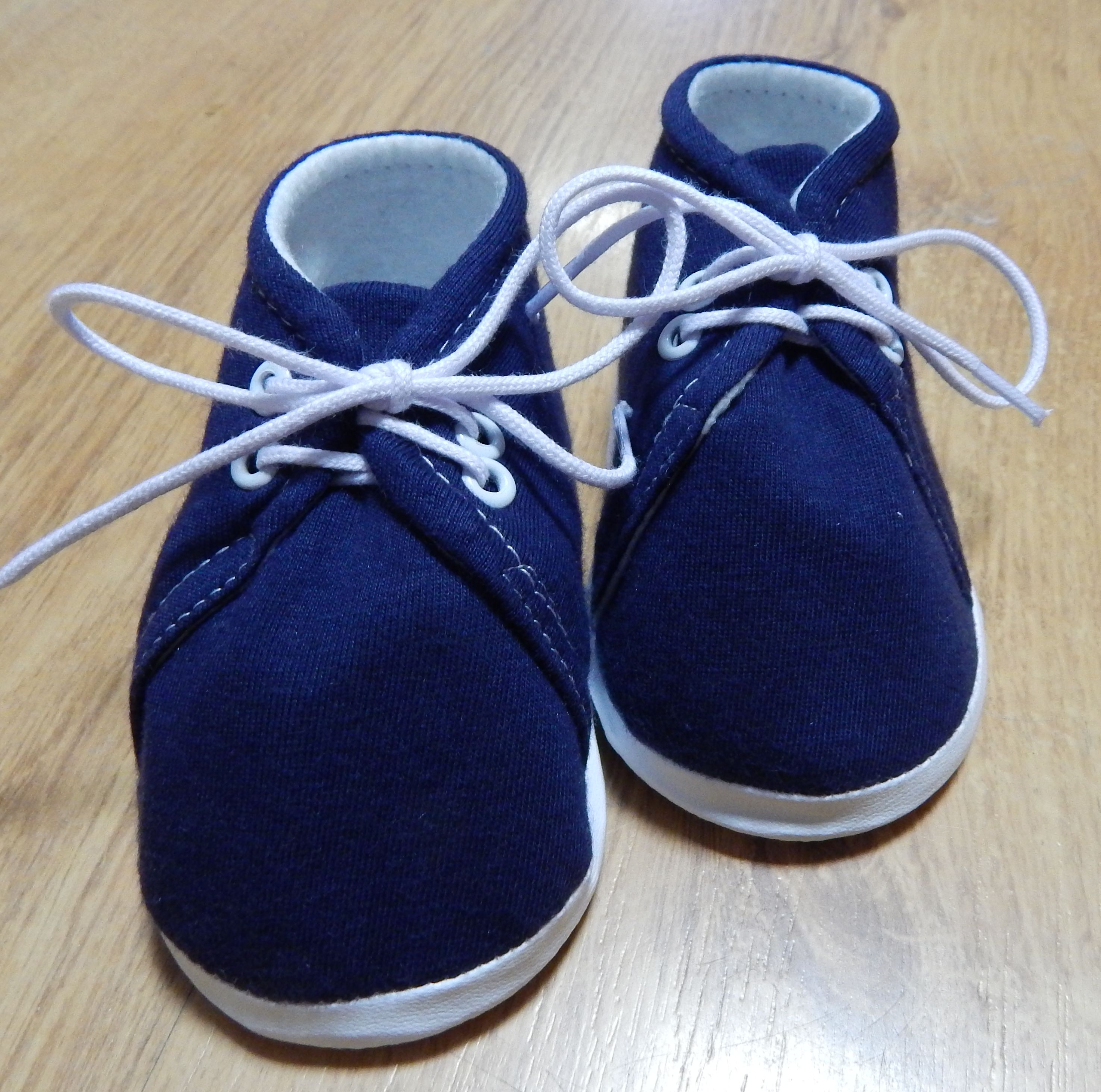 Topánky kojenecké BL02 blue tmavá modrá veľ.10